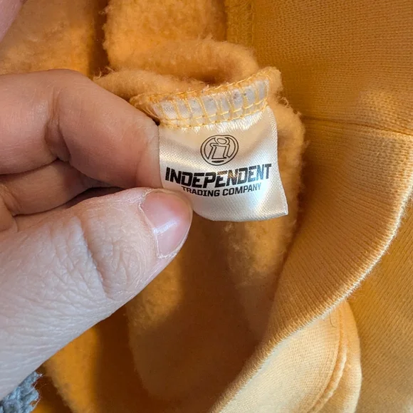 Cove Orange Hoodie Sweater - Picture 3 of 6